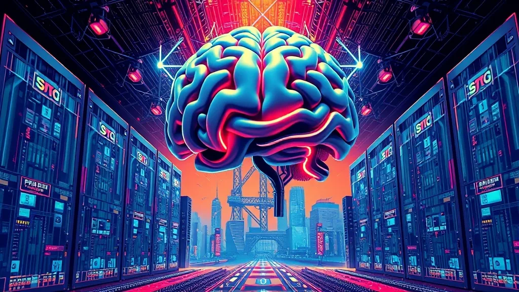 AI 데이터센터 구축 현황 및 사례 (popart 스타일)