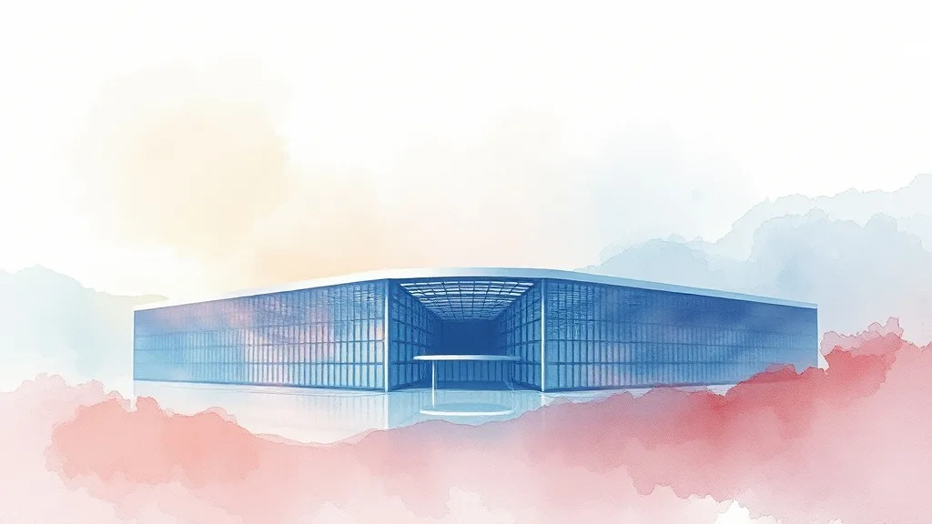 데이터센터의 경제적 효과와 영향 (watercolor 스타일)