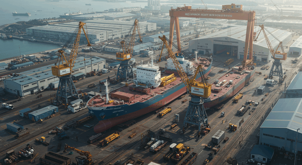 HD현대중공업·HD현대미포 합병, 조선산업 판을 바꾸다 2 HD Hyundai Heavy Industries and HD Hyundai Mipo merger