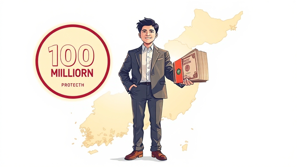1억으로 상향! 무엇이 달라지나? 📈 (illustration 스타일)