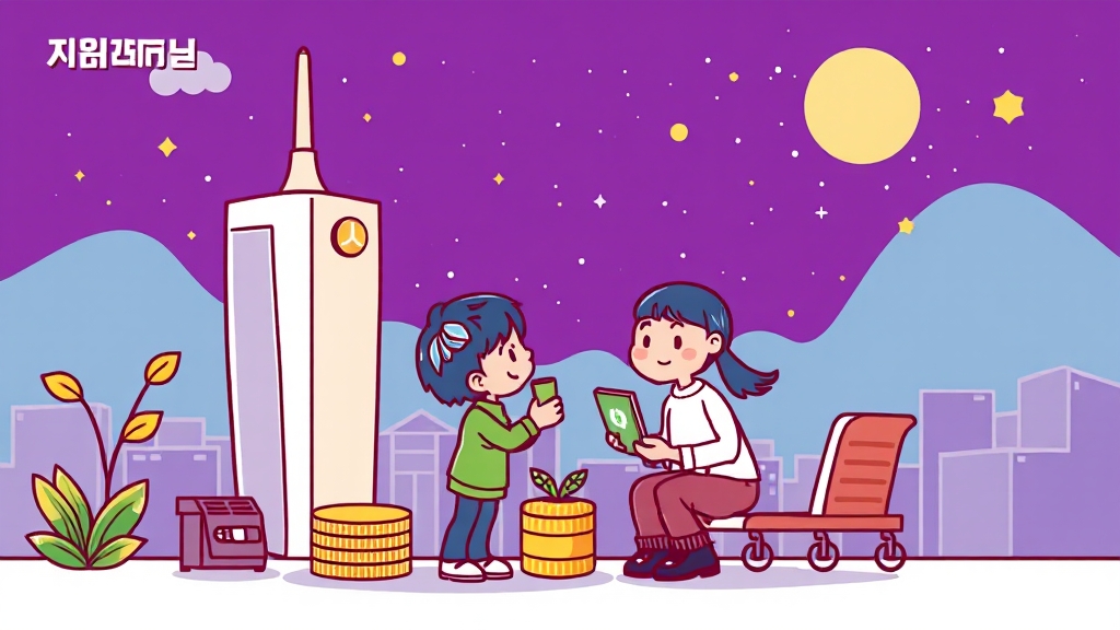 시너지 효과 및 기대 변화 (cartoon 스타일)