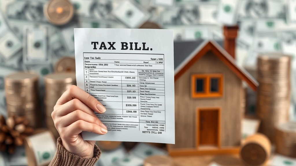 재산세 vs 종부세 완벽 비교: 계산법, 절세 전략까지 핵심 정리 5 재산세 계산 방법 및 세율 (realistic 스타일)