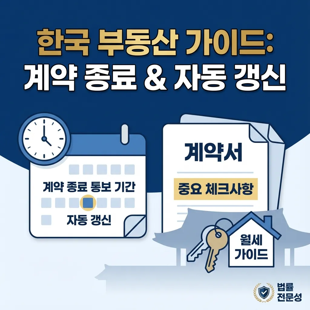 월세 계약 해지 통보 기간 및 묵시적 갱신 후 효력 발생 시점 완벽 가이드 썸네일