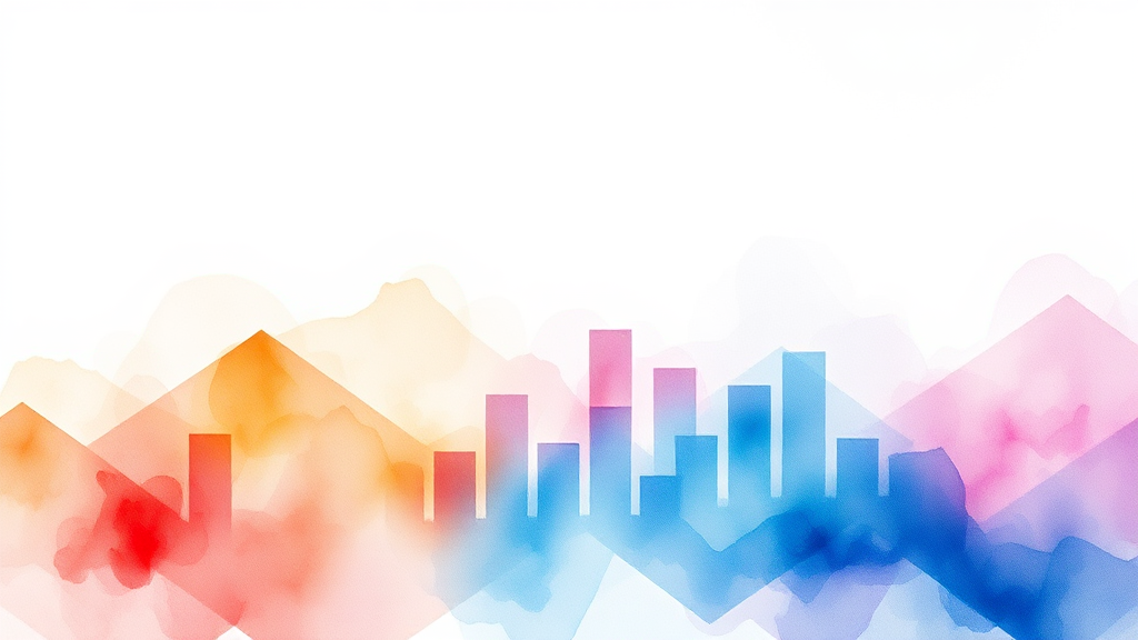 국내 주식 투자 붐? 증권사들의 움직임 (watercolor 스타일)