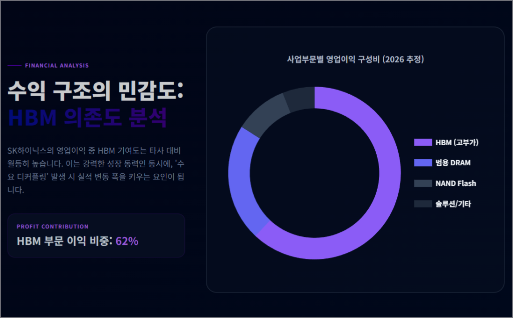 2026 SK하이닉스 주가 전망: 터보퀀트 시대 커스텀 HBM4로 돌파할 수 있을까? 3 HBM 시장의 수익 구조와 터보퀀트 리스크 분석