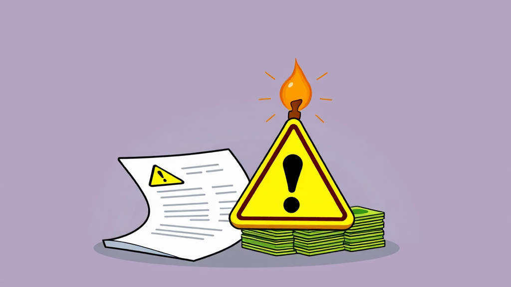 전월세 신고제 방법 및 기한: 2026년 과태료 부과 기준과 온라인 신고 가이드 13 놓치면 큰일! 전월세 신고 불이행 시 과태료 기준과 금액 (cartoon 스타일)