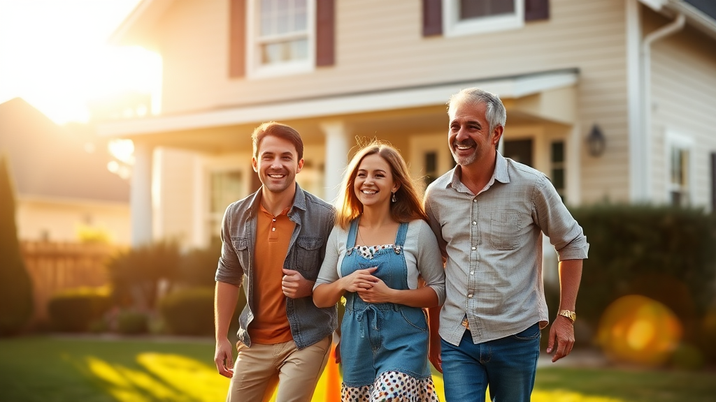 모기지론: 내 집 마련의 첫걸음 (realistic 스타일)