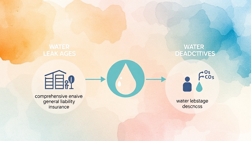 일상생활배상책임보험, 자기부담금과 보상 제외 사항 (watercolor 스타일)