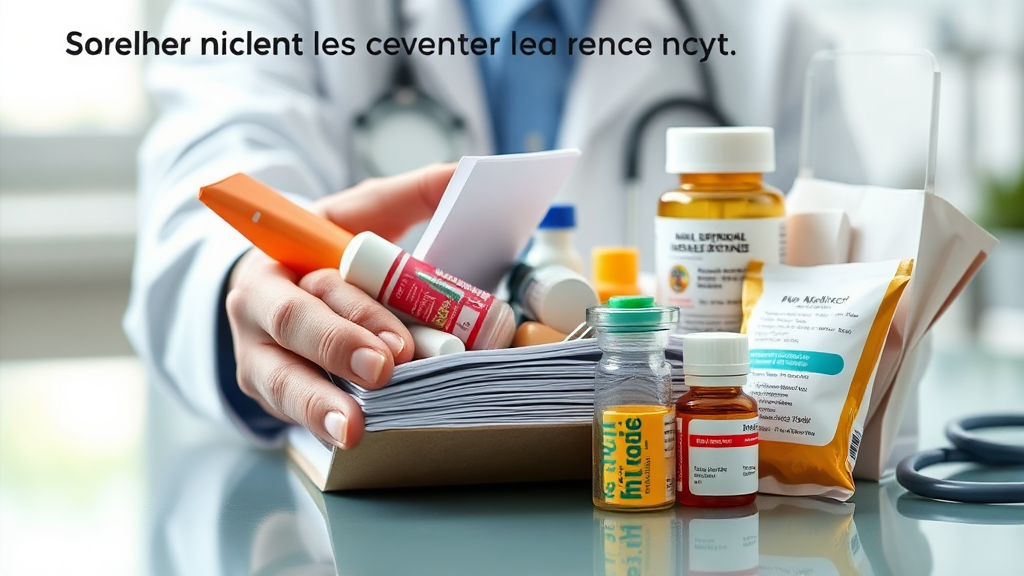 병원비 환급, 어떤 항목들이 가능할까? (realistic 스타일)