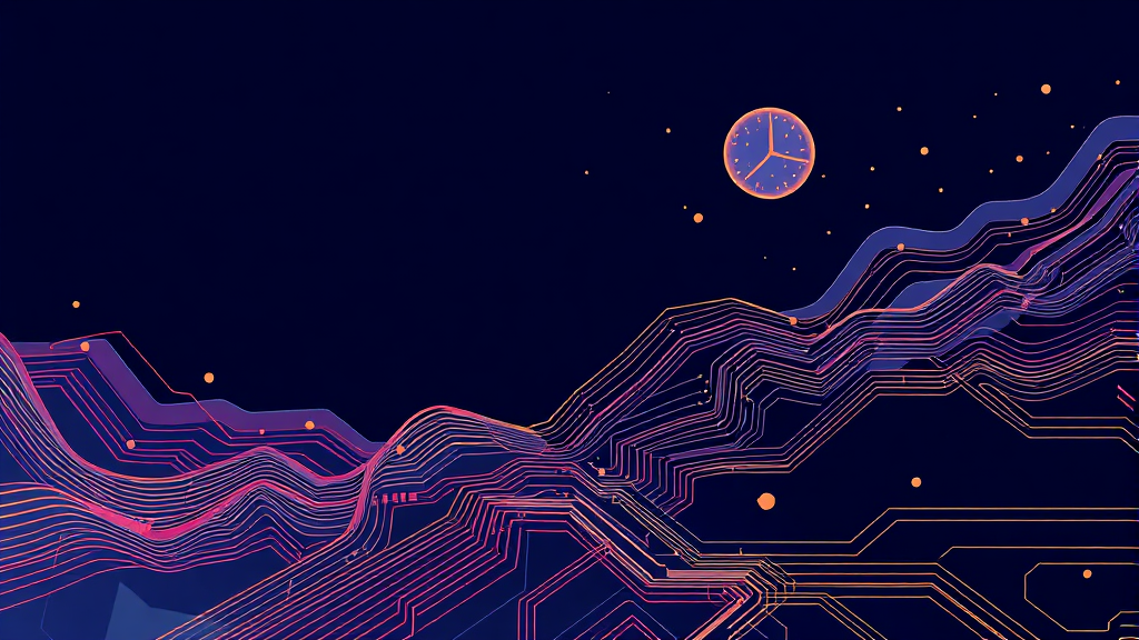 삼성전자, AI 시대 메모리 시장 선도 전망 (illustration 스타일)