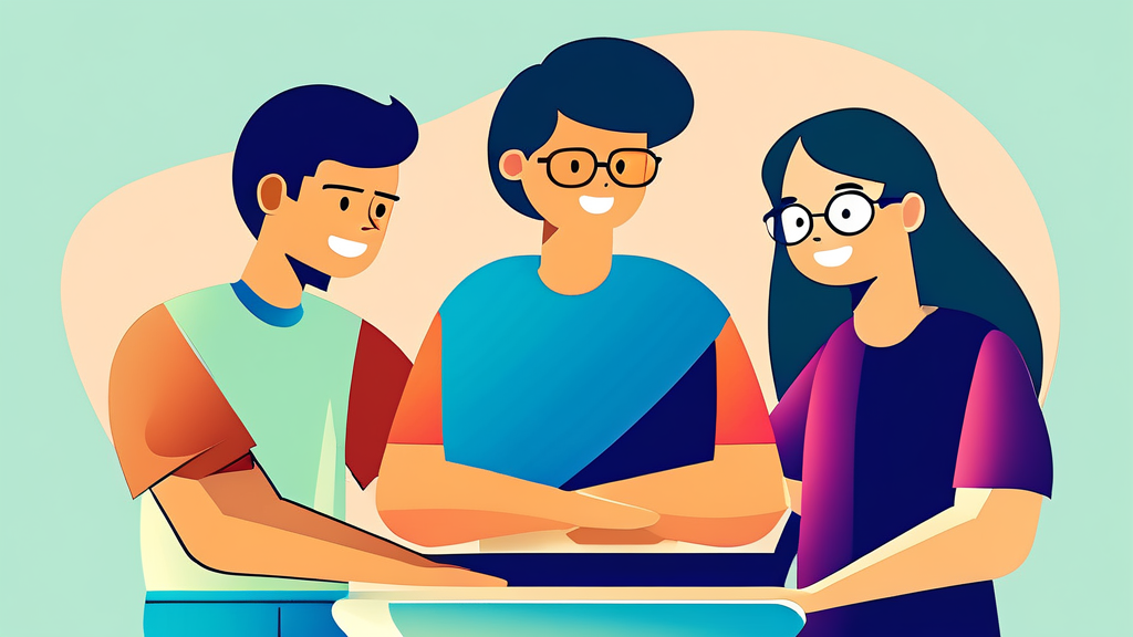 초보 투자자를 위한 펀드 선택 가이드 (cartoon 스타일)