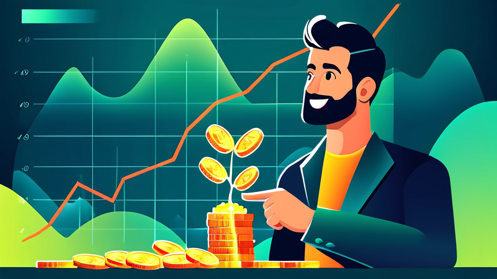 펀드 투자, 언제 사고 팔아야 할까? (illustration 스타일)