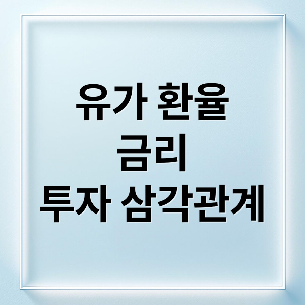 2026 유가 환율 금리 상관관계 분석: 거시경제 지표를 활용한 투자 필승 전략