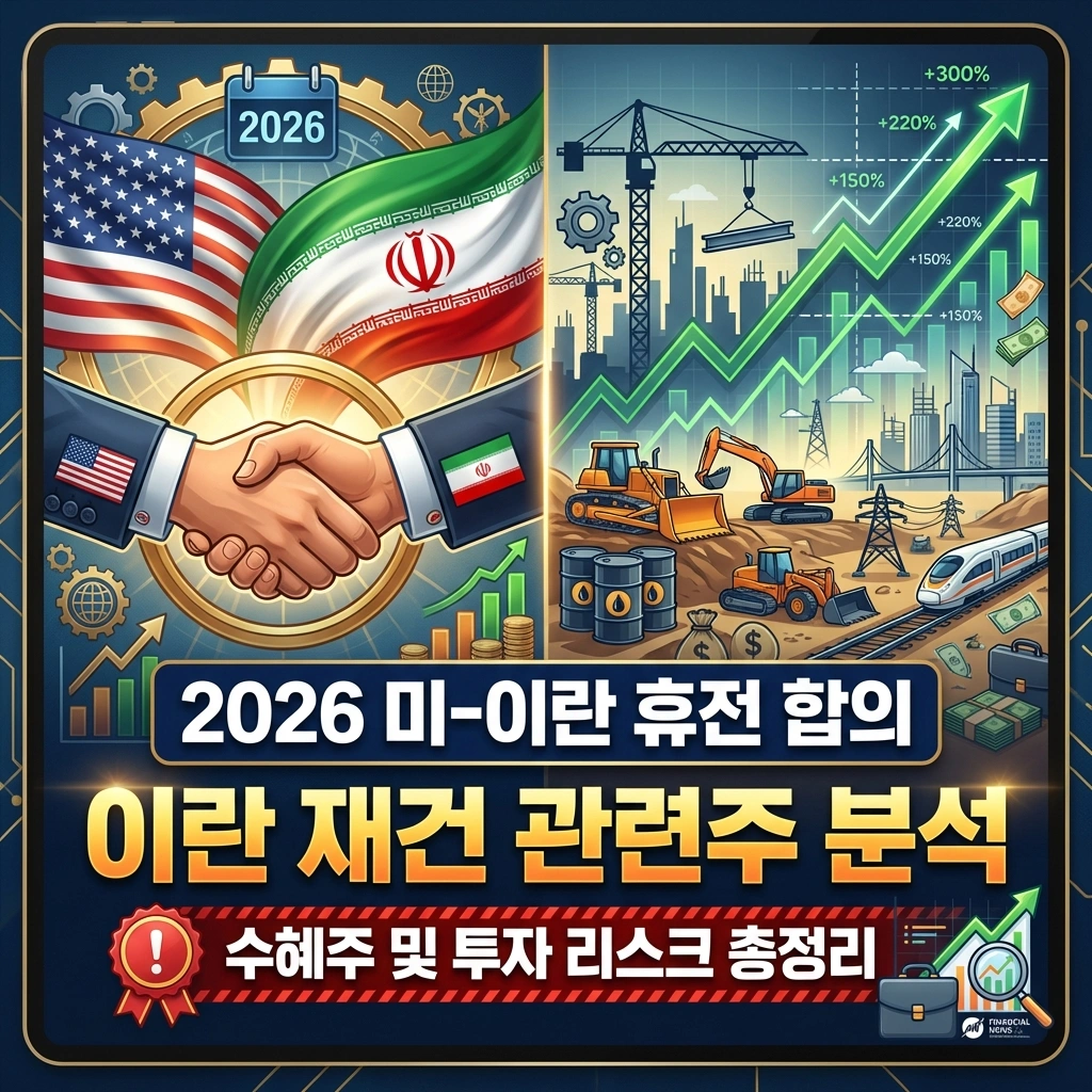 2026 미-이란 휴전 합의와 이란 재건 관련주 분석 썸네일