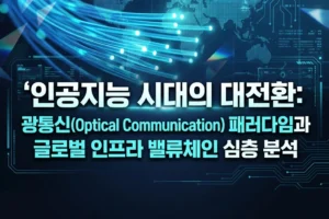 인공지능 시대의 대전환: 광통신(Optical Communication) 패러다임과 글로벌 인프라 밸류체인 심층 분석