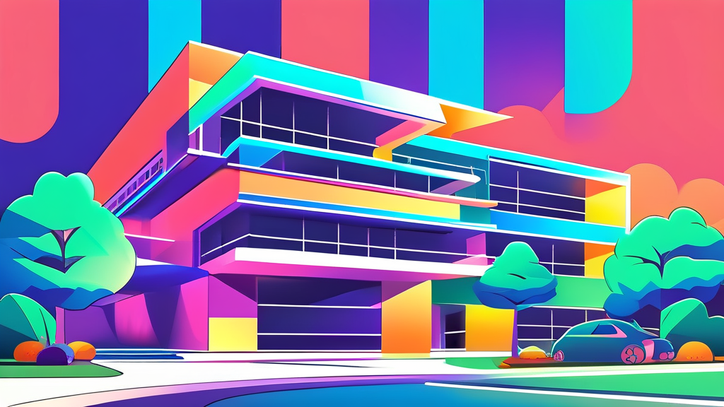 HBF 시장 동향 및 주요 기업 전략 (cartoon 스타일)