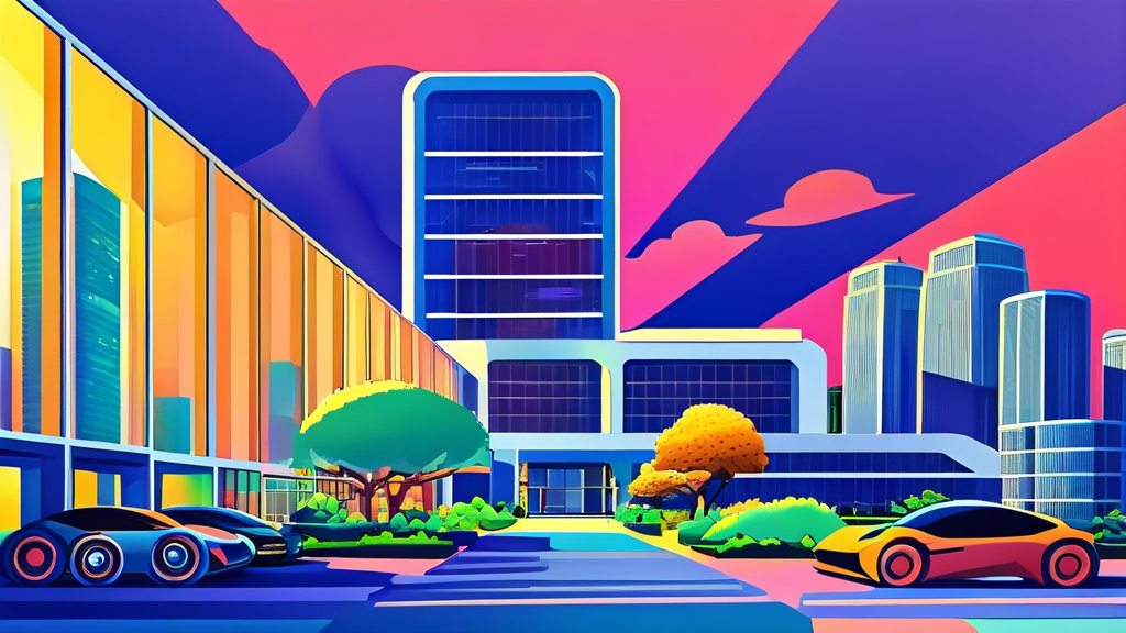 HBF 관련 투자 기회와 유망 기업 (cartoon 스타일)