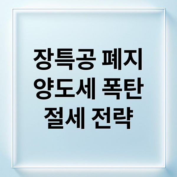 장기보유특별공제 폐지: 2026 양도소득세 개정안 세액공제 전환 시 세금 변화 팩트체크