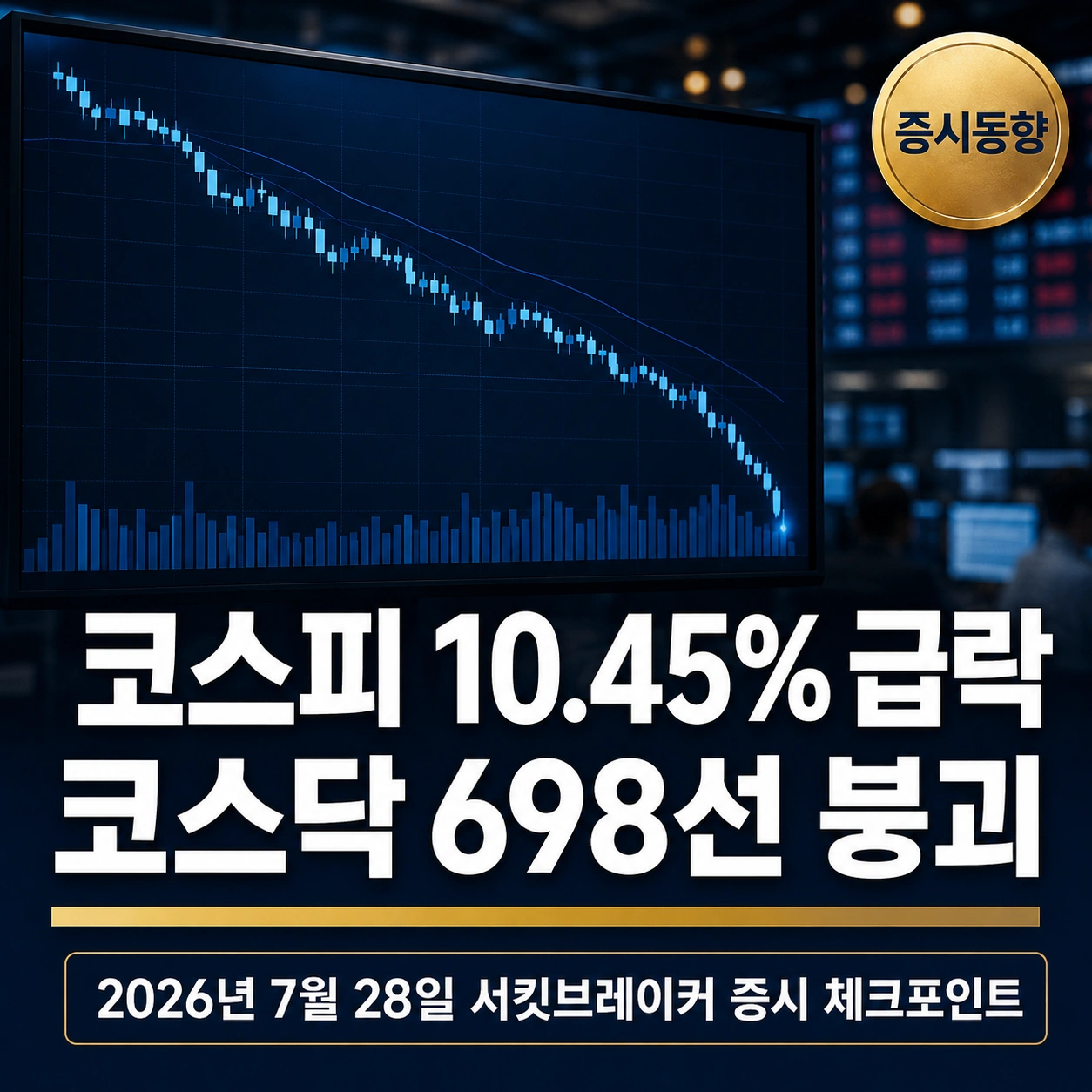 2026년 7월 28일 서킷브레이커 증시 체크포인트
