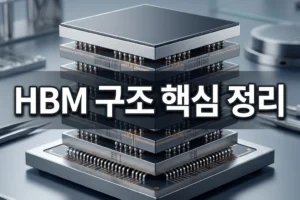 HBM이란 무엇인가: 베이스다이와 코어다이 구조로 이해하는 고대역폭 메모리