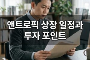 앤트로픽 IPO 신청부터 상장일까지, 지금 확인된 사실과 직접 확인하는 방법
